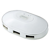 USB-HUB222WH USB2.0ハブ(4ポート・ホワイト) USB-HUB222WH / USB2.0ハブ(4ポート・ホワイト)