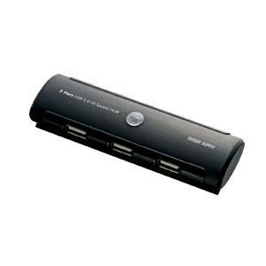 USB-HUB223BK / USB2.0ハブ(ブラック)