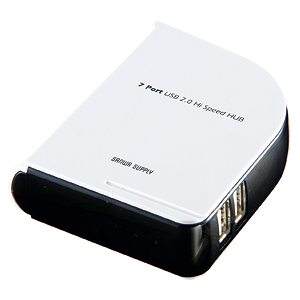 USB-HUB224N / USB2.0ハブ(7ポート)