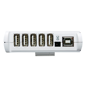 USB-HUB224WH / USB2.0ハブ（7ポート・ホワイト）