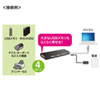 USB-HUB225GBKN / USB2.0ハブ