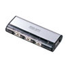 USB-HUB225GSV USB2.0ハブ(4ポート・シルバー) USB-HUB225GSV / USB2.0ハブ(4ポート・シルバー)