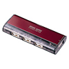 USB-HUB225GWR USB2.0ハブ(4ポート・ワインレッド) USB-HUB225GWR / USB2.0ハブ(4ポート・ワインレッド)