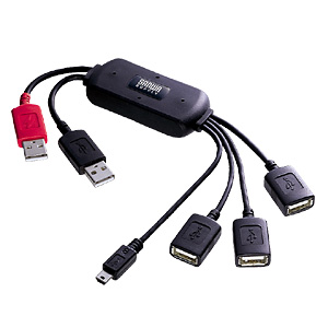 USB-HUB227BK3の製品画像