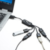 USB-HUB227BK / USB2.0ハブ（4ポート・ブラック）