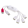 USB-HUB227WH2 USB2.0ハブ(4ポート・ホワイト) USB-HUB227WH2 / USB2.0ハブ(4ポート・ホワイト)