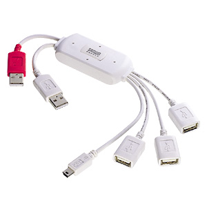 USB-HUB227WH3 / USB2.0ハブ（ホワイト・4ポート）