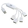 USB-HUB227WH USB2.0ハブ(4ポート・ホワイト) USB-HUB227WH / USB2.0ハブ(4ポート・ホワイト)