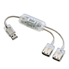 USB-HUB228CL / USB2.0ハブ（2ポート・クリア）