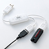 USB-HUB228WH / USB2.0ハブ（2ポート・ホワイト）