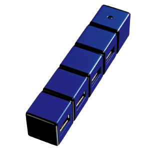 USB-HUB229BL / USB2.0ハブ(4ポート・ブルー)