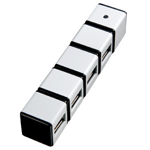 USB-HUB230WH / USB2.0ハブ（4ポート・ホワイト）