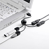 USB-HUB234BK USB2.0ハブ(4ポート・ブラック) USB-HUB234BK / USB2.0ハブ(4ポート・ブラック)