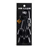 USB-HUB234BK USB2.0ハブ(4ポート・ブラック) USB-HUB234BK / USB2.0ハブ(4ポート・ブラック)