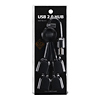 USB-HUB234MBK USB2.0ハブ(4ポート・マットブラック) USB-HUB234MBK / USB2.0ハブ(4ポート・マットブラック)