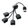 USB-HUB234SV USB2.0ハブ(4ポート・シルバー) USB-HUB234SV / USB2.0ハブ(4ポート・シルバー)