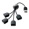USB-HUB234SV / USB2.0ハブ（4ポート・シルバー）