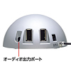 USB-HUB235DSV Dock&USB HUB(シルバー) USB-HUB235DSV / Dock&USB HUB(シルバー)