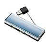 USB-HUB236BL USB2.0ハブ(ブルー) USB-HUB236BL / USB2.0ハブ(ブルー)
