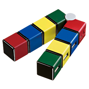 USB-HUB237CF / USB2.0ハブ(7ポート・カラー)