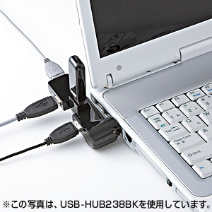 USB-HUB238R / USB2.0ハブ（レッド）