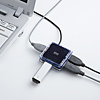 USB-HUB239BK / USB2.0ハブ（ブラック）