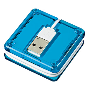USB-HUB239BL / USB2.0ハブ（ブルー）