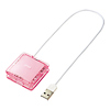USB-HUB239P / USB2.0ハブ（ピンク）