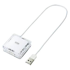 USB-HUB239W / USB2.0ハブ（ホワイト）