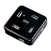 USB-HUB250BK USB2.0ハブ(ブラック) USB-HUB250BK / USB2.0ハブ(ブラック)