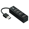 USB-HUB251BK / 4ポートUSB2.0ハブ（ブラック）