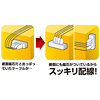 USB-HUB253W / 磁石付き4ポートUSB2.0ハブ（ホワイト）