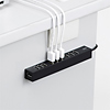 USB-HUB256BK 磁石付き10ポートUSB2.0ハブ(ブラック) USB-HUB256BK / 磁石付き10ポートUSB2.0ハブ(ブラック)