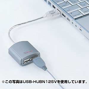 USB-HUBN12CBL / コンパクトUSBハブ（2ポート）