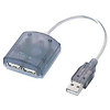 USB-HUBN12GPH コンパクトUSBハブ(2ポート・グラファイト/アイス) USB-HUBN12GPH / コンパクトUSBハブ(2ポート・グラファイト/アイス)