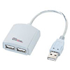 USB-HUBN12PW / コンパクトUSBハブ(2ポート)