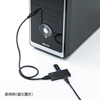 USB-HVM415BK 4ポートUSB3.0ハブ(ブラック) USB-HVM415BK / 4ポートUSB3.0ハブ(ブラック)