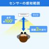 USB-LED01N LEDセンサーライト(壁コンセント用) USB-LED01N / LEDセンサーライト(壁コンセント用)
