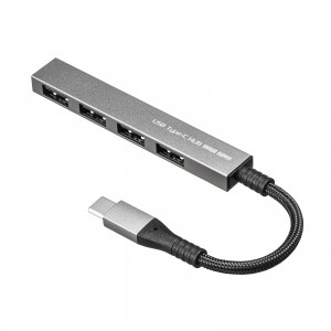 USB-S2TCH23MS / USB Type-C USB2.0 4ポート スリムハブ