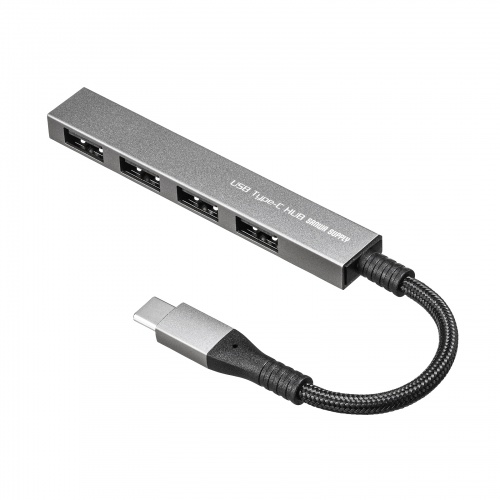 USB-S2TCH23MS / USB Type-C USB2.0　4ポート スリムハブ