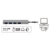 USB-S3TCH25MS USB Type-C 4ポート スリムハブ USB-S3TCH25MS / USB Type-C 4ポート スリムハブ