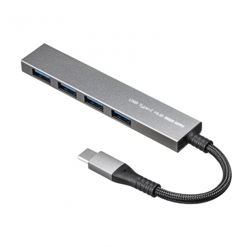 USB-S3TCH25MS / USB Type-C 4ポート スリムハブ