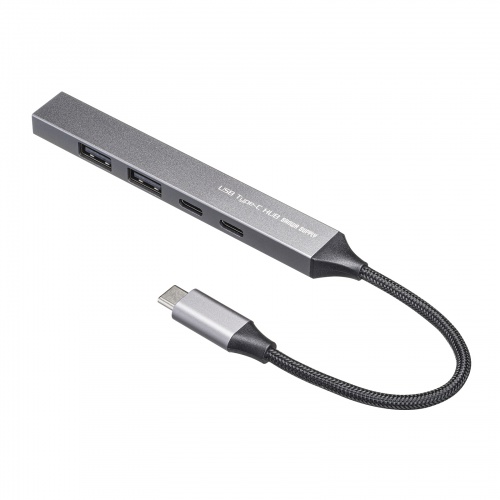 USB-S5TC21GM / USB Type-C 4ポートスリムハブ