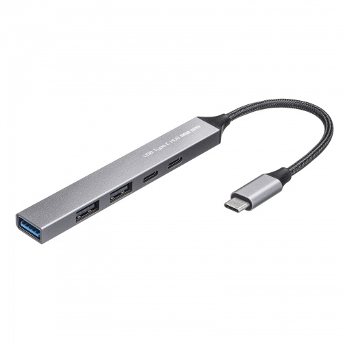 USB-S5TC21GM / USB Type-C 4ポートスリムハブ