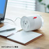 USB-TOY100W USB加湿器(LEDライト付き) ホワイト USB-TOY100W / USB加湿器(LEDライト付き) ホワイト