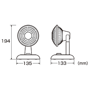 USB-TOY49W / USB扇風機(ホワイト)