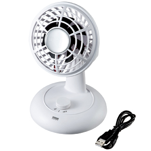USB-TOY49W / USB扇風機(ホワイト)
