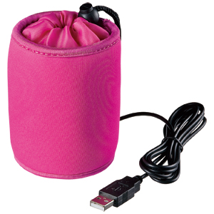 USB-TOY54P / USBペットボトルウォーマー（ピンク）
