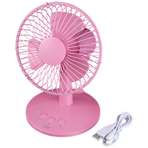 USB-TOY56P / 首ふり扇風機(ピンク)
