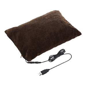 USB-TOY60BR / USBあったかクッション(ブラウン)